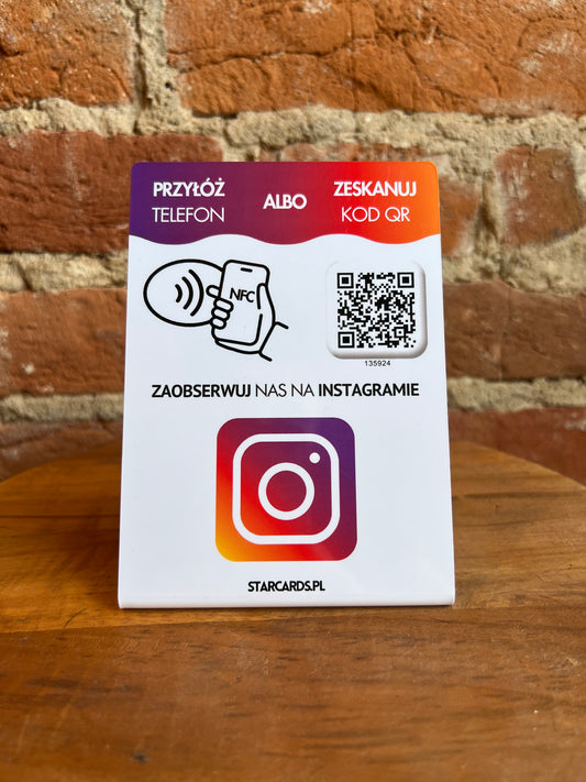 Stand NFC Starcards - Instagram