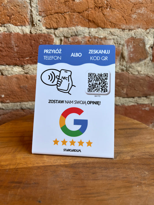 Stand NFC Starcards - Opinie Google