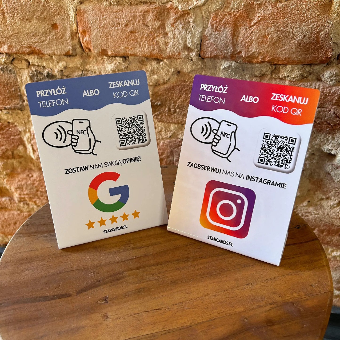 Zdjęcie Stand Google I Instagram NFC Starcards Opinie Google